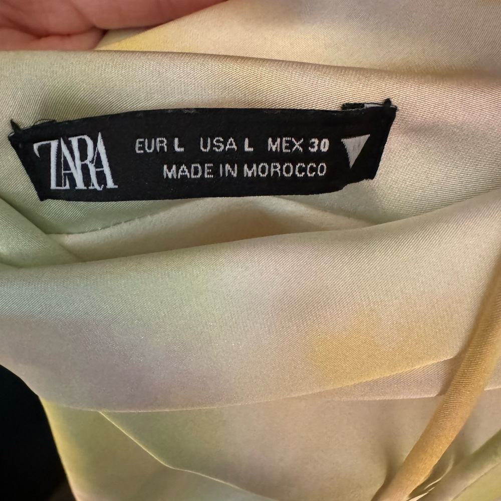 Zara tie dye dress